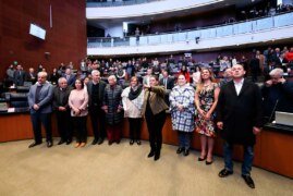 Lenia Batres Guadarrama rinde protesta en el Senado como ministra de la SCJN 