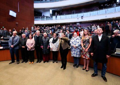 Lenia Batres Guadarrama rinde protesta en el Senado como ministra de la SCJN 