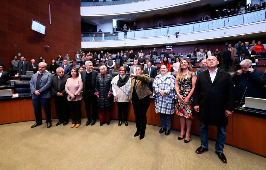 Lenia Batres Guadarrama rinde protesta en el Senado como ministra de la SCJN 